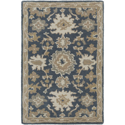 Arden Hand-Tufted Wool Floral Rug