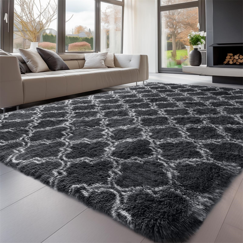 Deegan Cotton 200cm X 300cm Area Rug