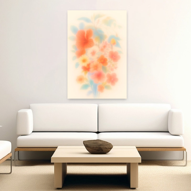 Art contemporain contemporain abstrait, H 60 po x l 40 po