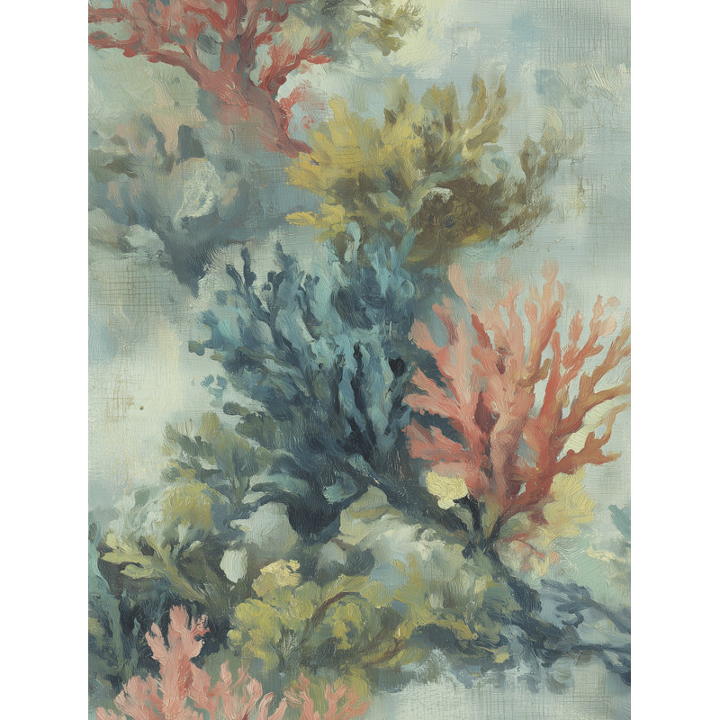 Papier peint floral, décoration murale amovible bohémienne abstraite
