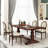 Quality solid wood dining table-109080804
