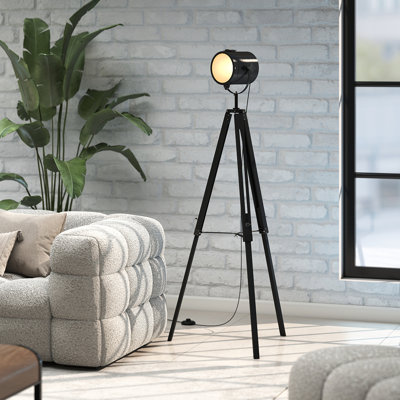 140cm Painted Tripod Floor Lamp