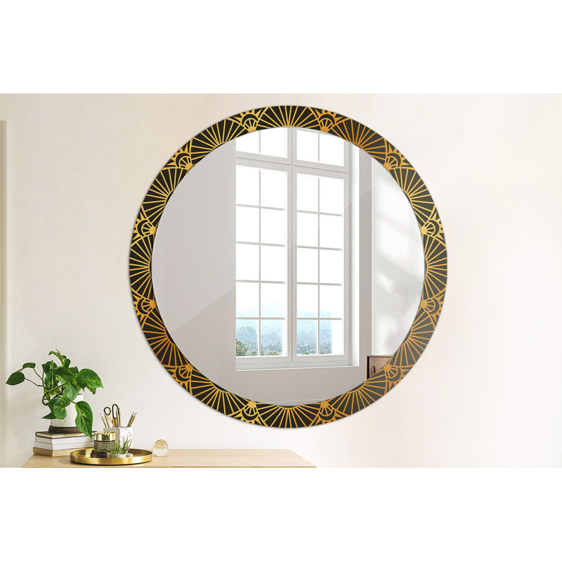 Huldar Glass Flat Wall Mirror