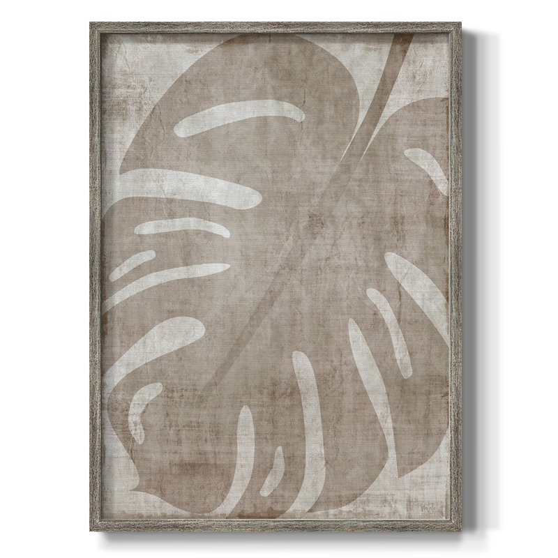 «Island Neutrals II», reproduction encadrée - bois massif, H 11 po x l 9 po