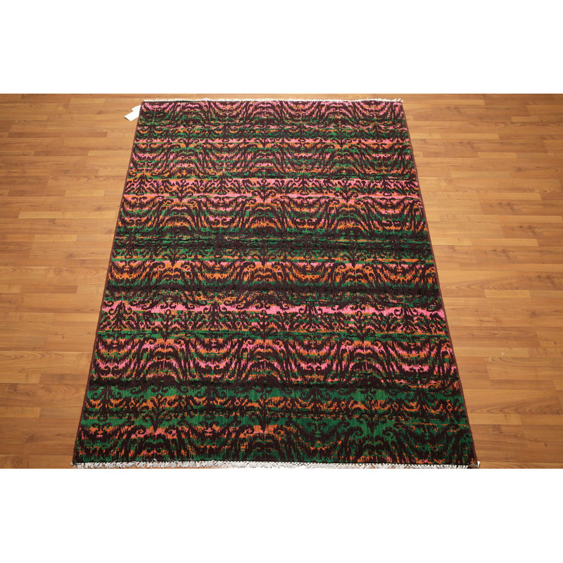 Wool Ikat Indoor Rug