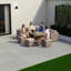 Prweitt Rattan 9 - Person Seating Group with Cushions, UKFR Certified-124911476