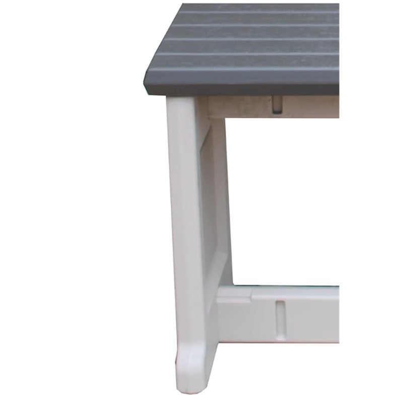 Banc, plateau avec côtés, 1 paquet - Fièrement fabriqué ..., Gris