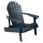 Chaise Adirondack pliante et inclinable en plastique Anette-27118166