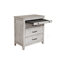Table de chevet 3 tiroirs Hamar - gris clair