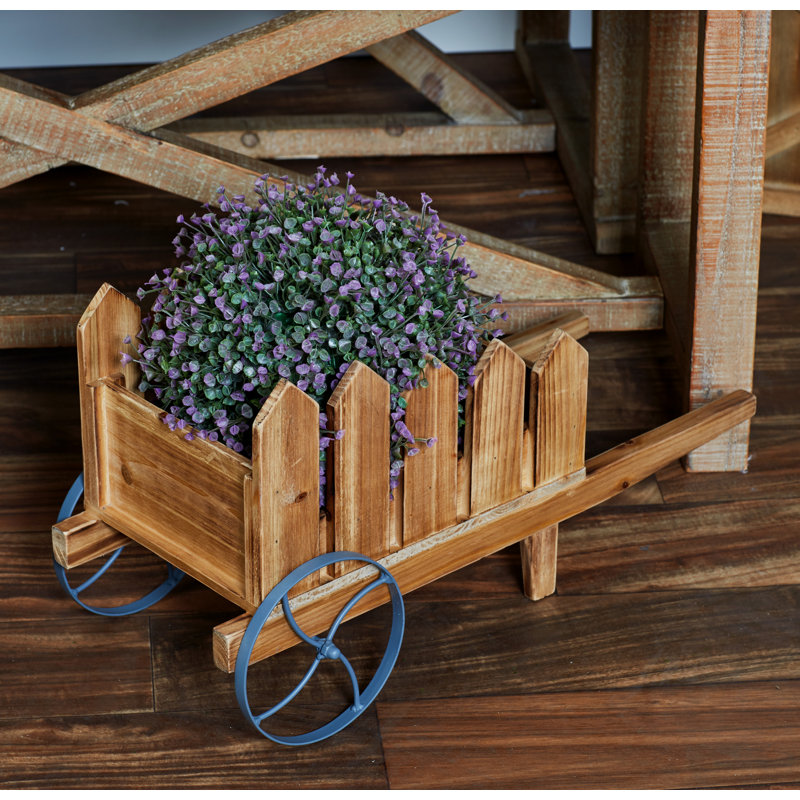 Radley Wood Planter, Brown