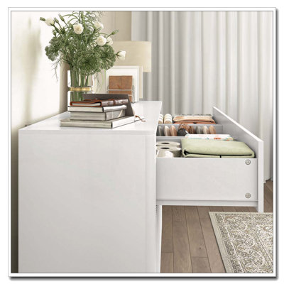 Commode 9 tiroirs Mid-Century