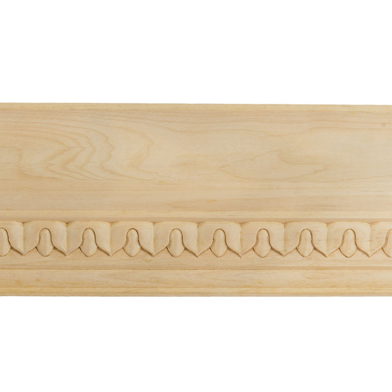 Moulure en bois Lanarkshire, Érable, 94,5 po x 4,9 po x 4,75 po