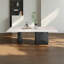 Table basse rectangulaire en marbre clair-110975737-110975739