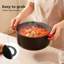 Toque 6.6L Cast Iron Round Dutch Oven