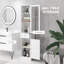 Mckenna Storage Cabinet Organizer Tower