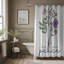 Rideau de douche standard 1 pièce Bold Blossom-1986208309