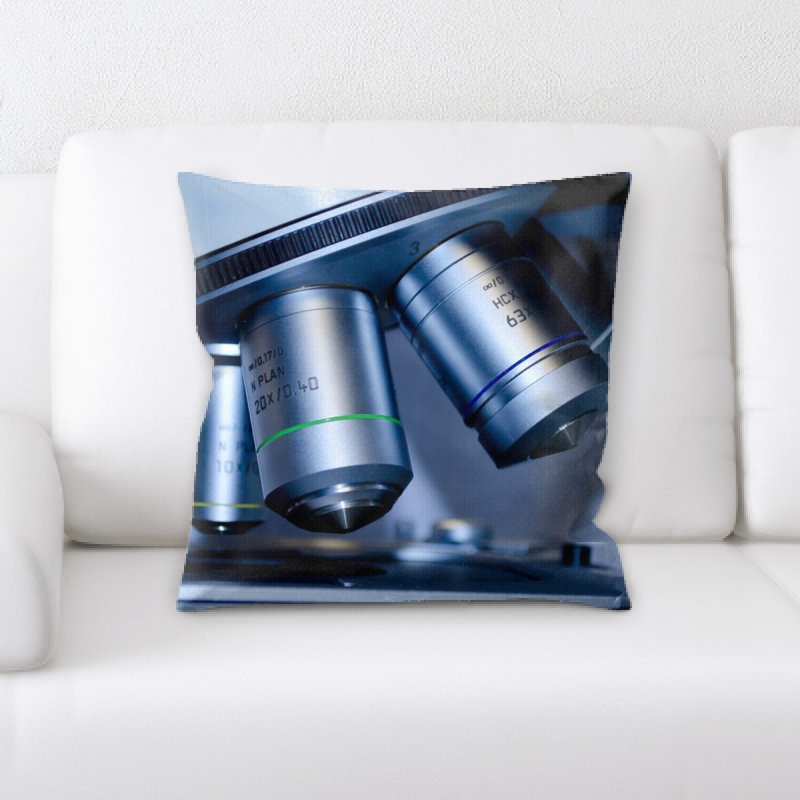 Microsuede Throw Pillow