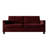 Velvet Upholstered Sofa-2075073485