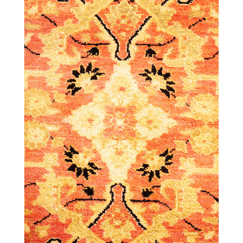 Classic One-of-a-Kind 2' 8" X 12' 1" Hand Knotted Area Rug