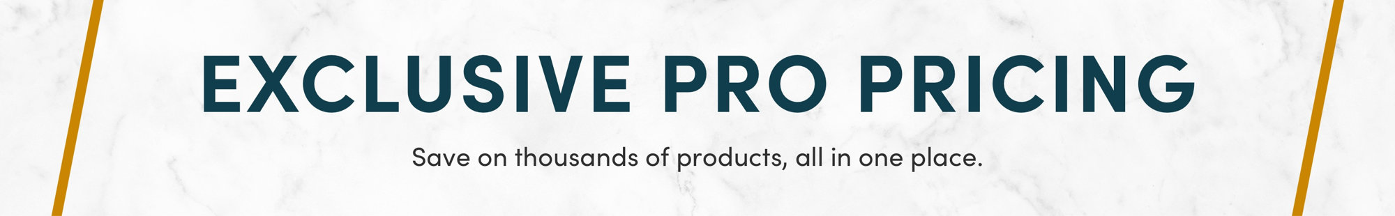 Pro Pricing promotional banner