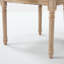 Chaises de salle à manger de style champêtre beige haut de gamme Amando, chaises rembourrées à dossier rond, techniques de tréfilage et de sculpture-1995148642
