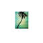 Décoration murale en toile Lone Palm Green, 12 po x 18 po