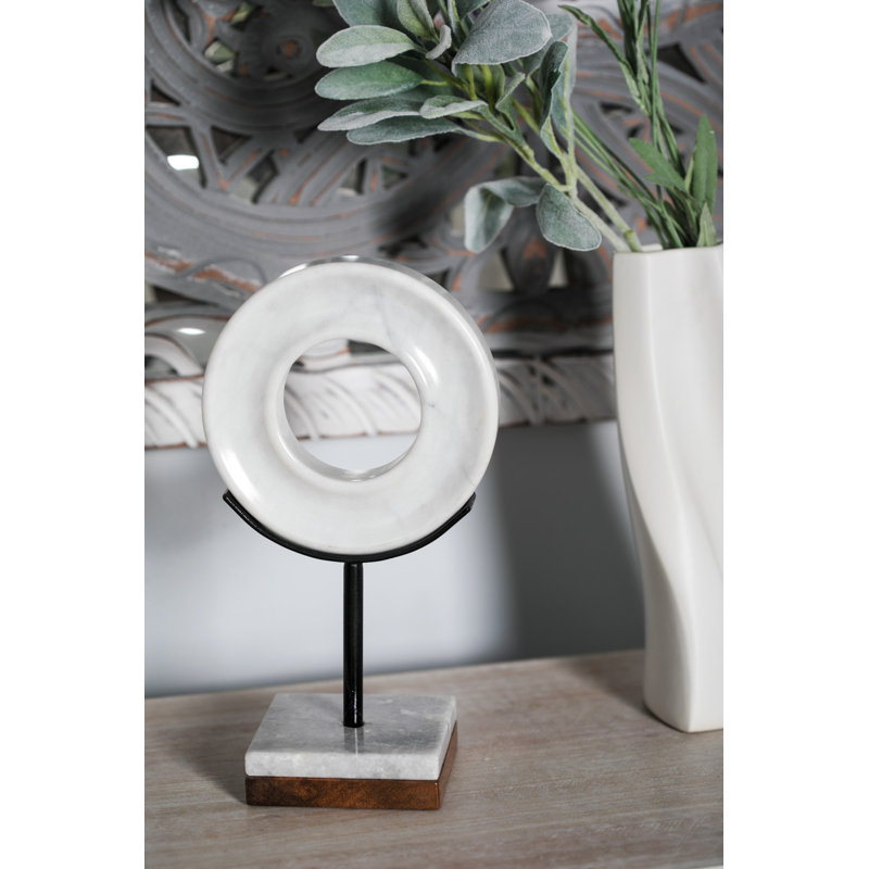 Philomena Ring Sculpture, 11" H x 4" W x 6" D