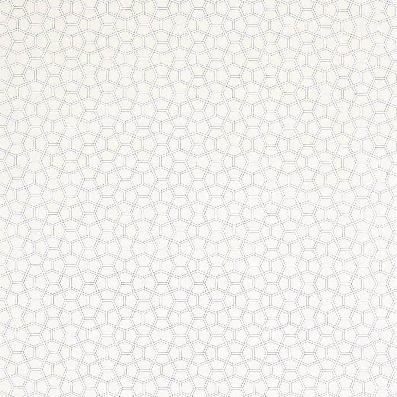 Cubica Fabric, Ecru