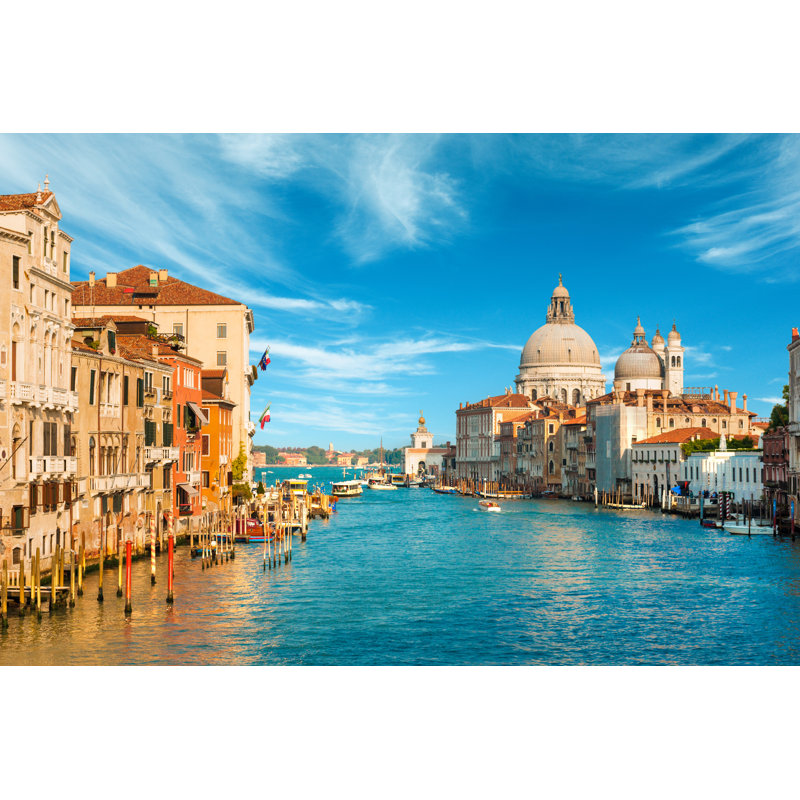 Hedgerley Grand Canal In Venice by Gbarm - Wrapped Canvas Print, 81cm H x 122cm W x 3.8cm D