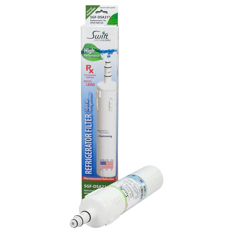 Swift Green Filters SGF-DSA21 Rx Compatible Refrigerator Water Filter for DA29-00012A, DA29-00012B, DA61-00159A, EFF-6006A-8, Made in USA-3 Pack