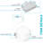 6'' Selectable Color Temperature Dimmable Air-Tight IC Rated LED Canless Recessed Lighting Kit