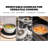 Pots And Pans Set Non Stick, Taupe Pots And Pans Set, 13PCS Aluminium Oven Safe Cookware Set, PTFE/PFAS/PFOA Free, Non Stick Pots And Pan Set Detachable Handle-105625427