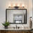 4-light Oil-rubbed Bronze Vanity Light With White Opal Glass-1592472539