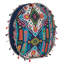 Fairuza Round Pillow Cover & Insert