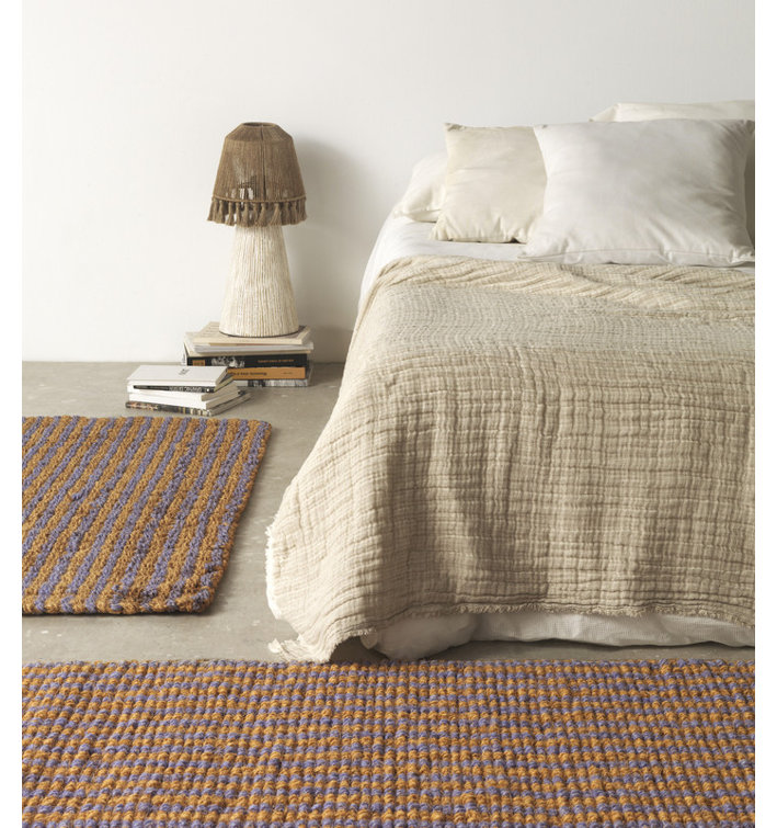 17 Stories Round Lynae Geometric Rug Size: 180cm Natural Area Rug ...