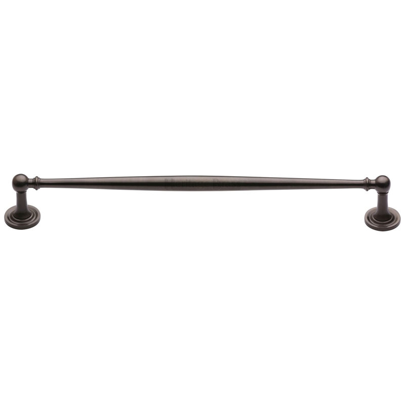 Heritage Brass Heritage Cabinet Pull Colonial Design, Matt Bronze, 15.2cm H x 2.5cm W x 17.7cm D