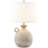 Maryclare 24" Farmhouse Resin Table Lamp 3-Way Dimmable USB Port for Bedroom Living Room-1278209481