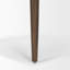 Bacco Slope Curved Back Tan Leather Dining Side Chair