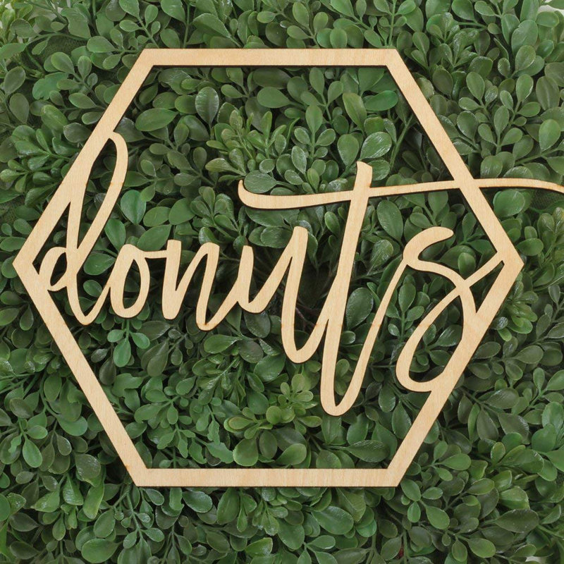 Décoration murale Donut Bar