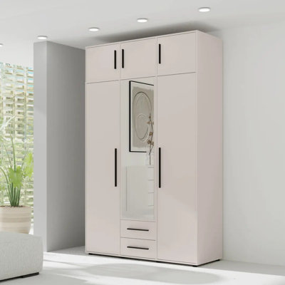 Sunde Manufactured Wood Wardrobe