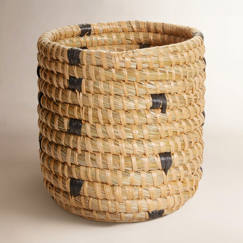 Tejida Basket, 7.75" H x 7" W x 7" D
