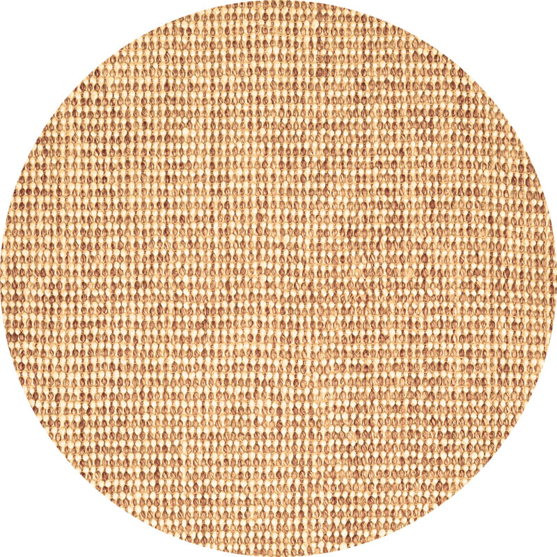 Anike Washable Geometric Indoor Rug, Round 4'