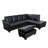 Faux Leather Ottoman-97791700