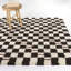 Kraus Brown Modern Checkered Area Rug-48540669