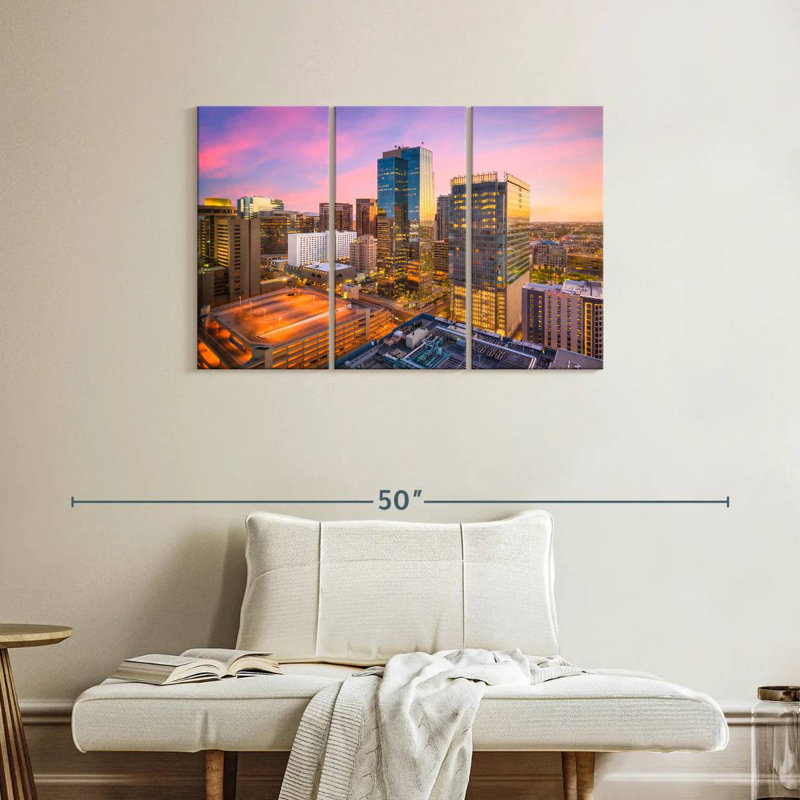Nicci Phoenix Cityscape, H 24 po x l 38 po