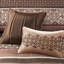 Red King Comforter 7 Piece - Design And Comfort 7 Soft Filling-118650085-118650086