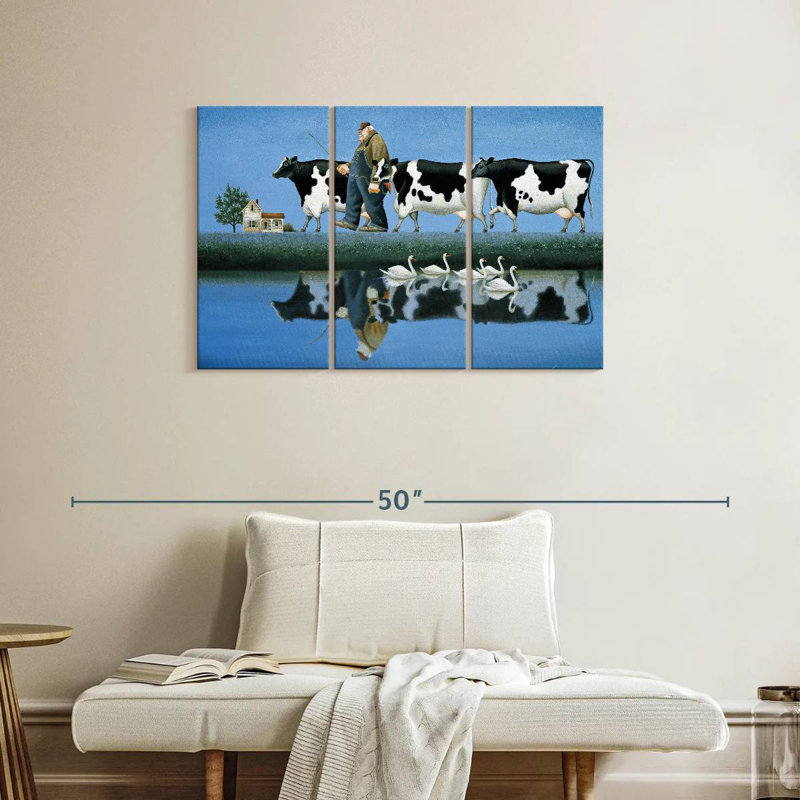 Alvord Delta Cows, H 24 po x l 38 po