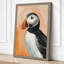 Puffin Portrait Boho - Wrapped Canvas-1003235460-1003235578