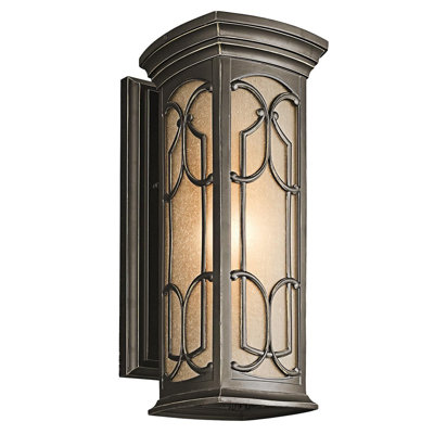 Umber Oil Rubbed Bronze Outdoor Wall Lantern