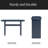 Elegant Minimalist Console Table With Rounded Edges And Sturdy Shelf Design For Entryway, Living Room-1621576853